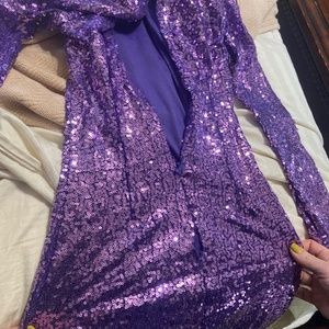 Fashion nova sequin mini dress